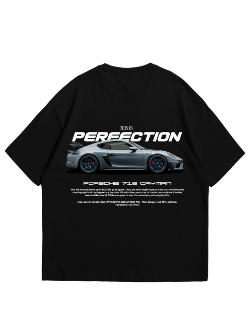 XIIWEE PORSCHE PREMIUM OVERSIZE TSHIRT