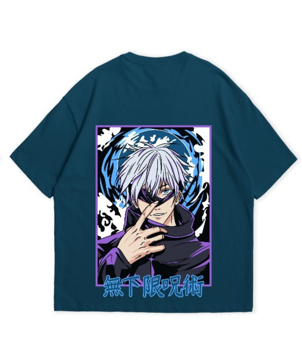 Jujutsu Kaisen Anime Premium Oversize Tshirt